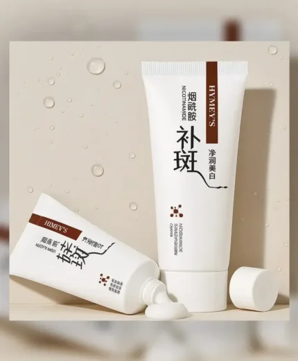 HYMEYs Nicotinamide Anti Wrinkle Whitening Face Wash – Best Brightening & Skin Whitening Cleanser HYMEYs IMAGES hymeys face wash hymeys cosmetics hymeys products hymeys serum hymeys care face wash