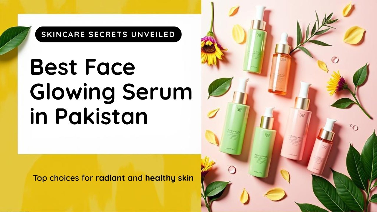 Best face glowing serum in Pakistan for radiant and bright skin