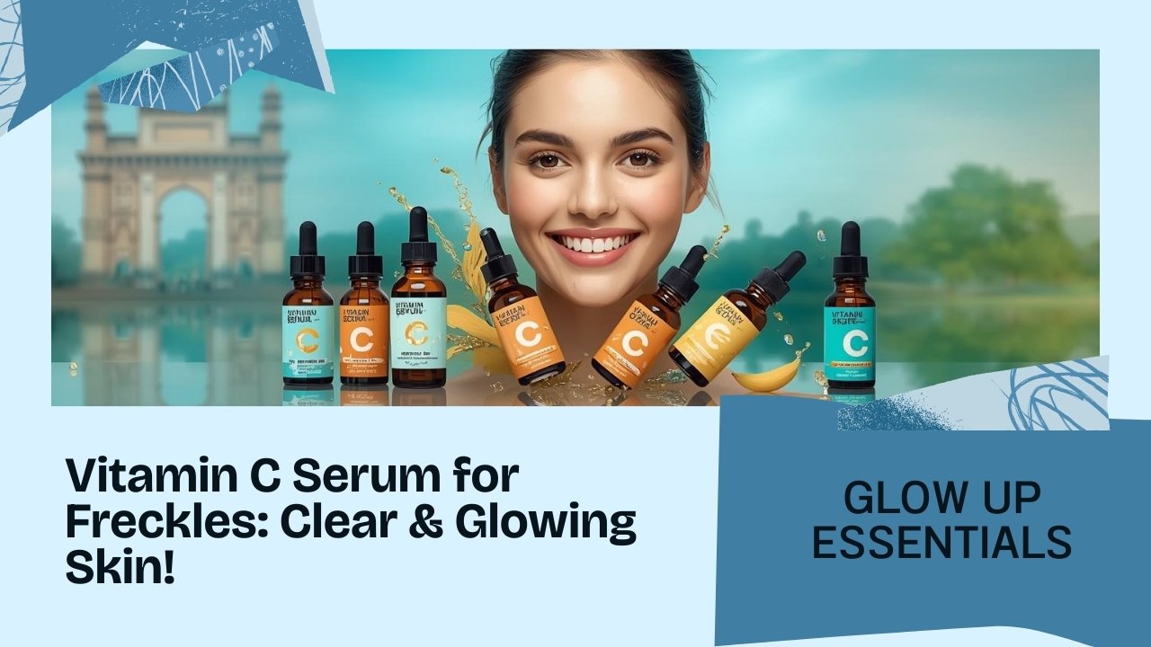 “Best Vitamin C serum for freckles in Pakistan – brightening and pigmentation removal skincare solution”