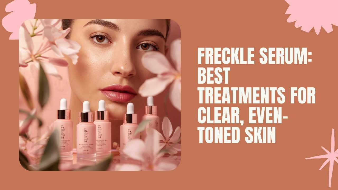 Best freckle serum in Pakistan to fade freckles, dark spots, and pigmentation for glowing skin