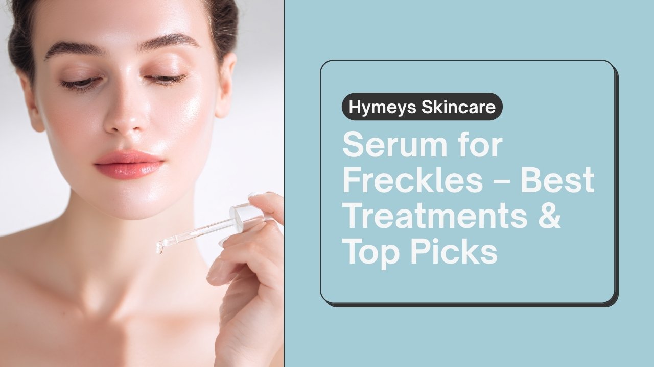 Best serum for freckles on face in Pakistan – Hymeys Anti-Freckle Serum for clear, bright, and even-toned skin.