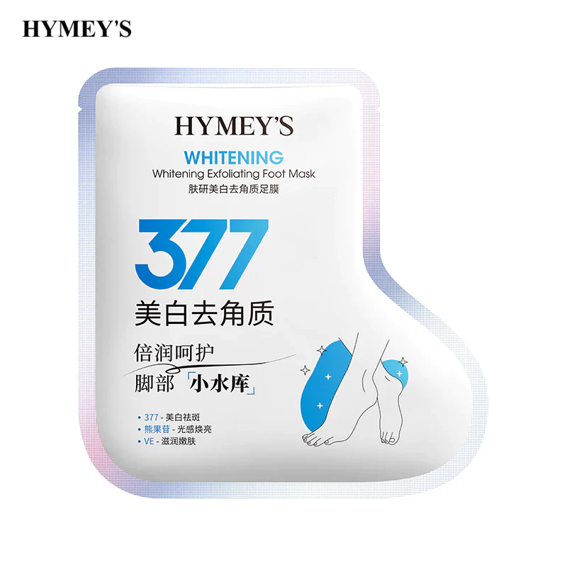 HYMEY'S 377 Skin Research Whitening Exfoliating Foot Mask