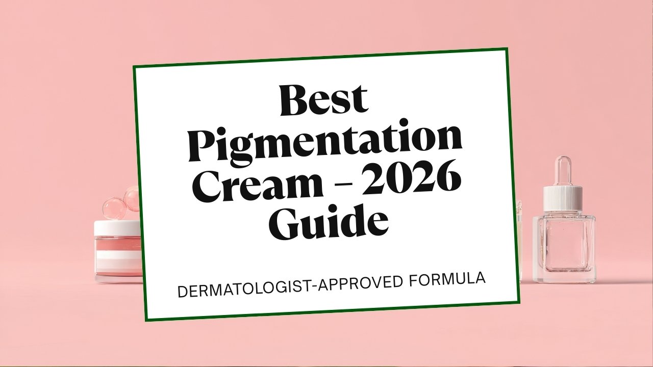 Best pigmentation cream for dark spots and uneven skin tone – dermatology-recommended brightening formula