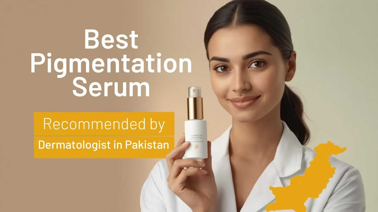 HYMEYS Pigmentation Serum in Pakistan, dermatologist-recommended, fades dark spots, melasma, and post-acne marks safely.