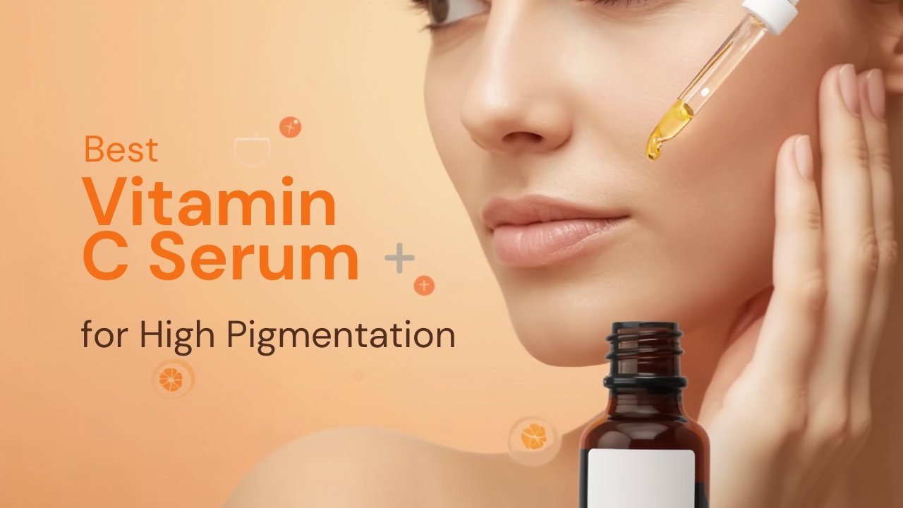 HYMEYS Vitamin C Pigmentation Serum, best serum in Pakistan for high pigmentation to fade dark spots and brighten skin.