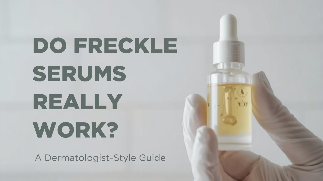 HYMEYS Freckle Serum for freckles, dermatologist-recommended, best serum in Pakistan to reduce freckles and even skin tone.