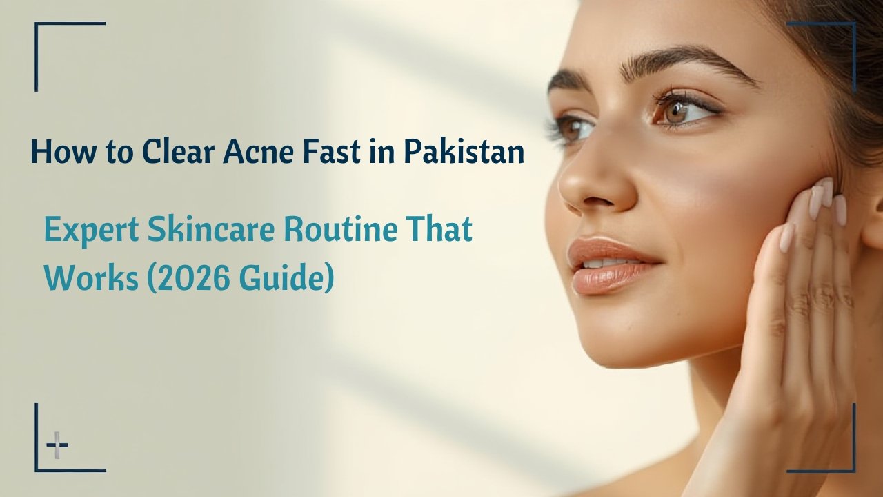 How to clear acne fast in Pakistan using Hymey’s No.1 acne serum