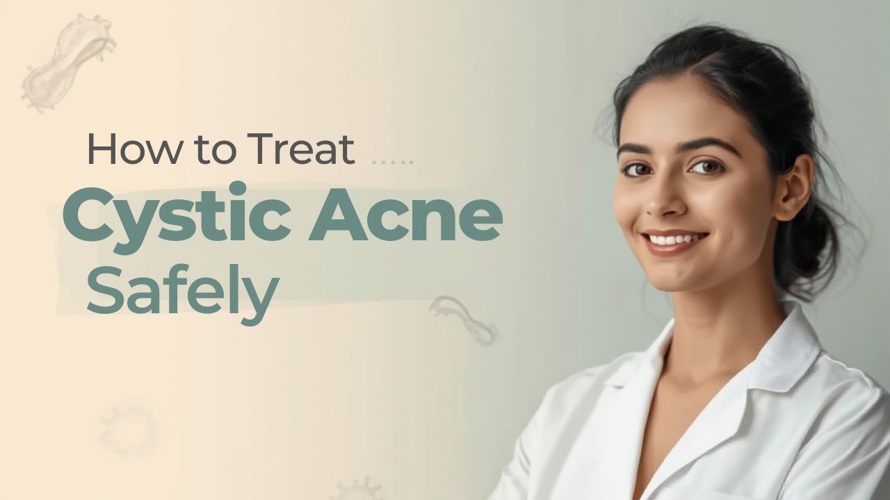 Cystic acne treatment in Pakistan with Hymey’s Anti Acne Serum