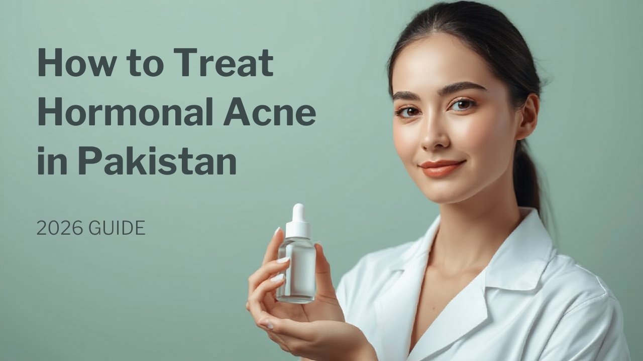 How to treat hormonal acne in Pakistan – Hymey’s Acne Serum