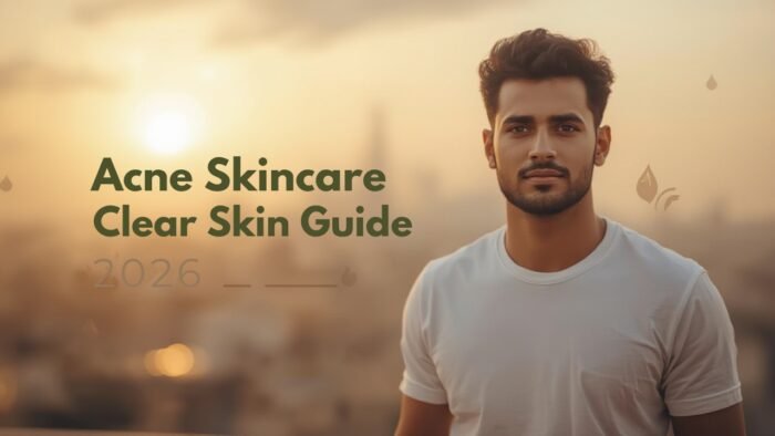 Acne Skincare Routine for Men in Karachi – Clear Skin Guide 2026