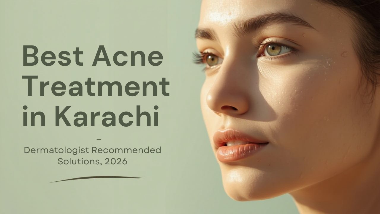Best acne treatment in Karachi dermatologist recommended acne solutions 2026