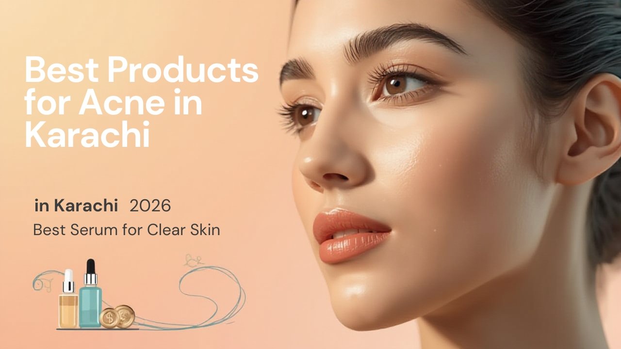 Best acne products in Karachi with Hymeys Anti Acne Serum 2026