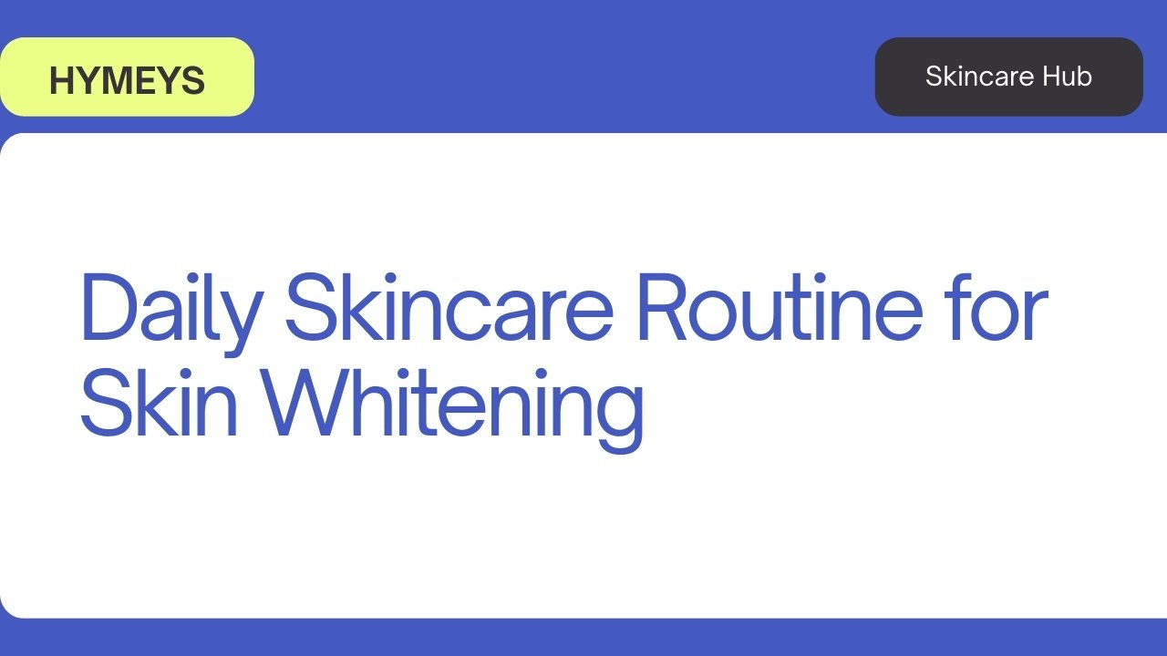 Daily skincare routine for skin whitening Pakistan 2026
